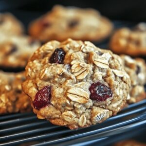 Scrumptious White Chocolate Oatmeal Cranberry Cookies Recipe