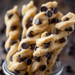 Irresistible Chocolate Chip Cookie Dough Twists Recipe