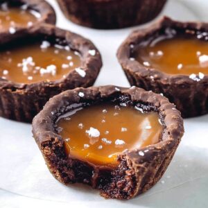 Chocolate Salted Caramel Tarts Recipe