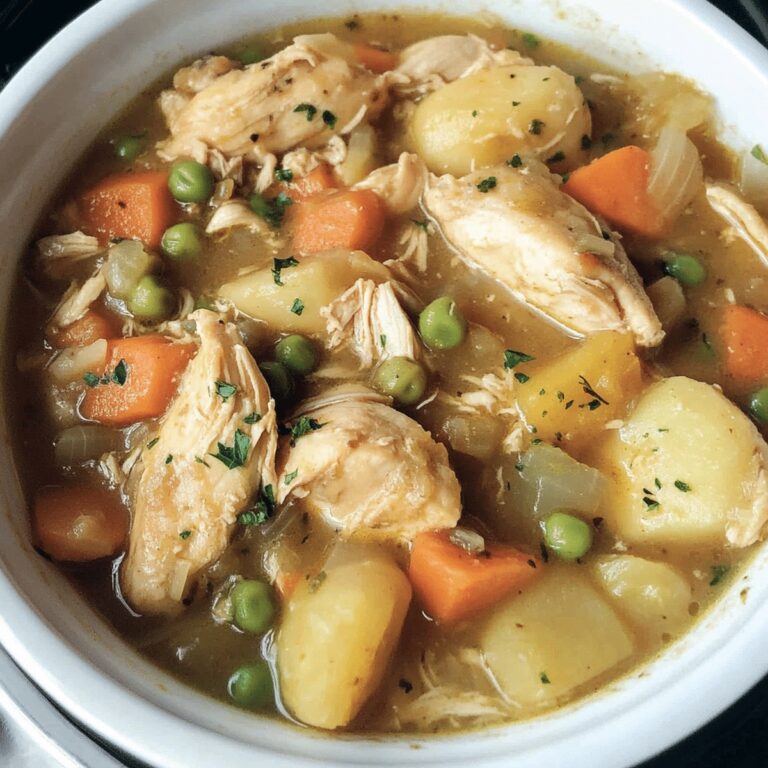 Comforting Slow Cooker Chicken Stew Recipe