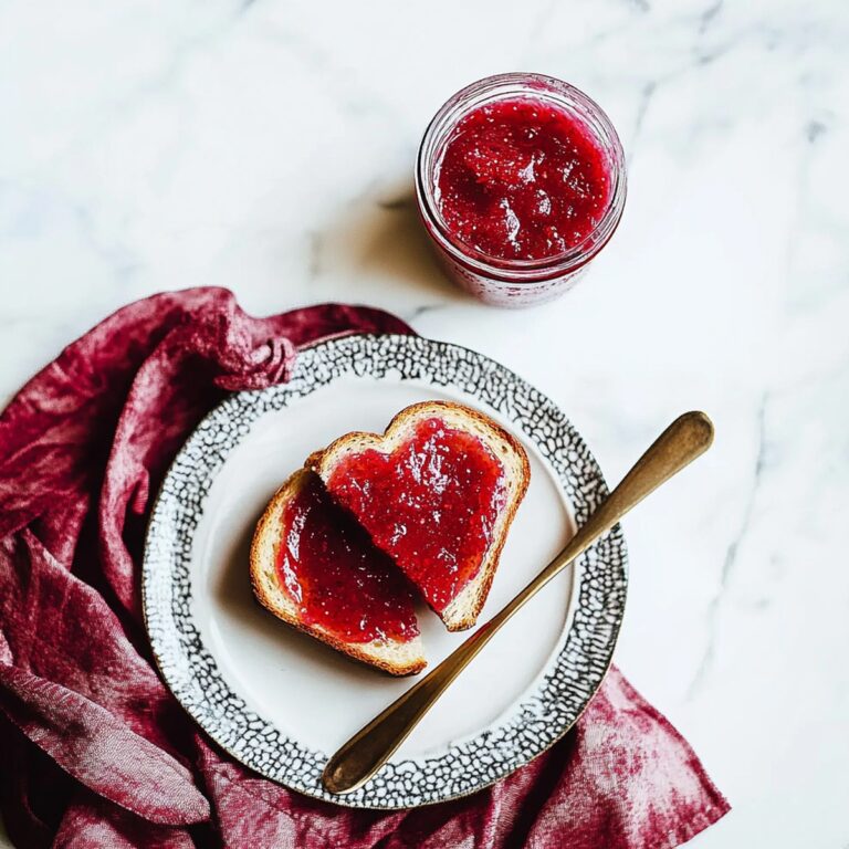 Sweet Maple Rhubarb Jam Recipe