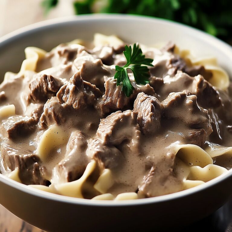 Crock Pot Beef Stroganoff Recipe