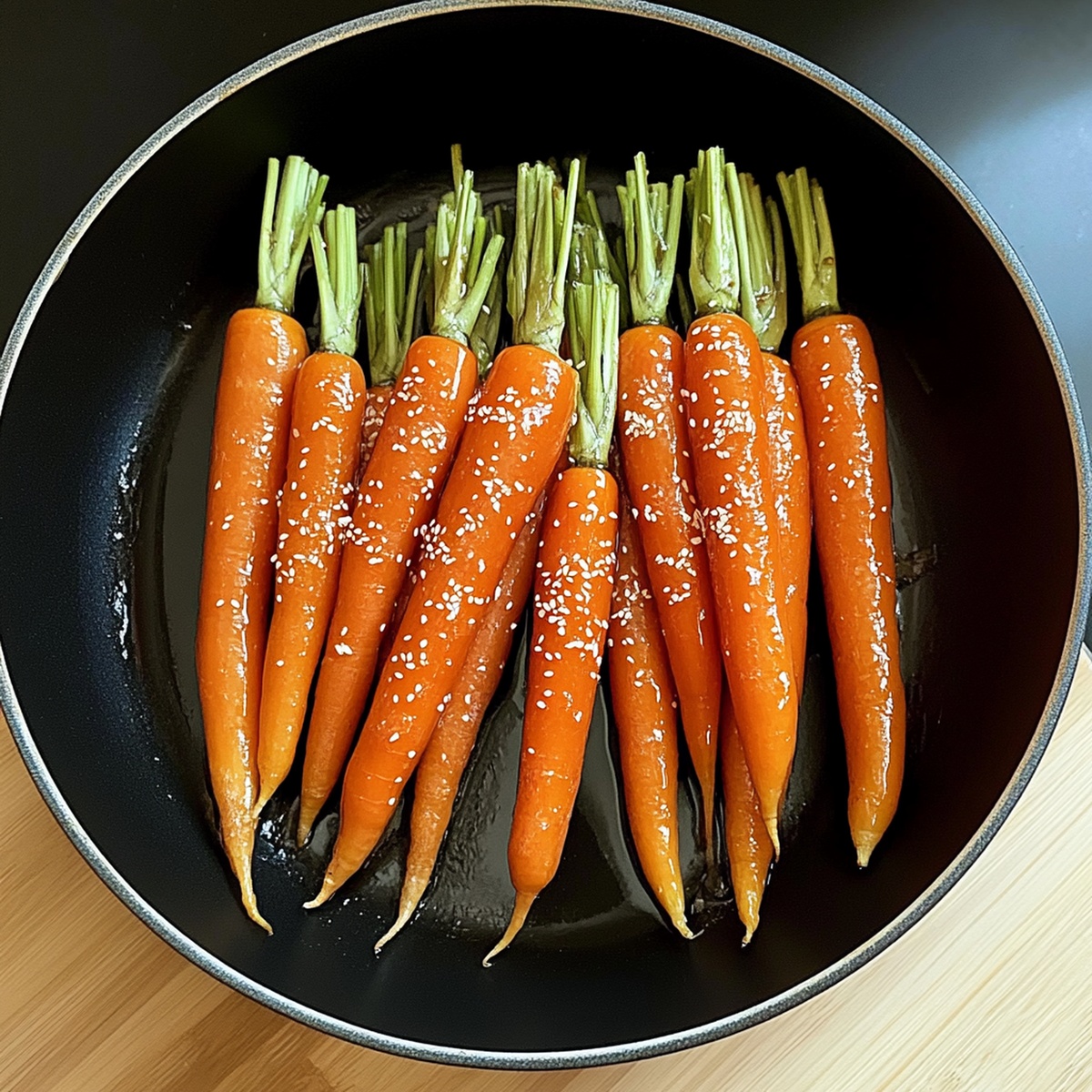 Maple Brown Butter Glazed Carrots Recipe
