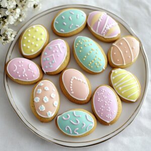 Easter Egg Sugar Cookies Recipe