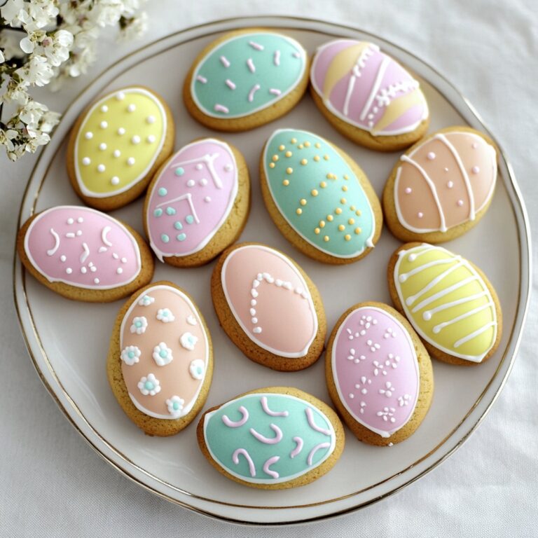 Easter Egg Sugar Cookies Recipe