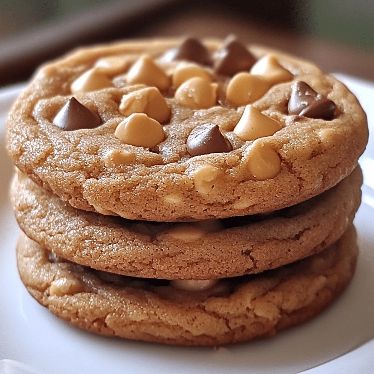Gooey Triple Reeses Peanut Butter Cookies Recipe