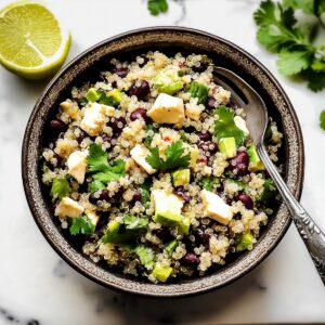 Black Bean Quinoa Salad Recipe