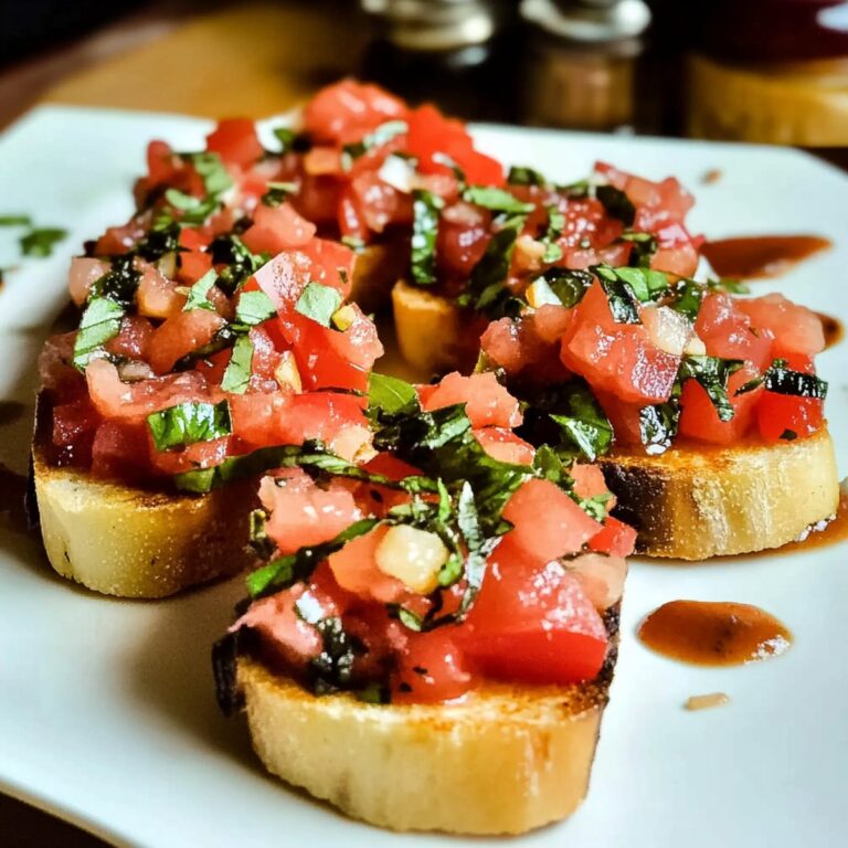 Easy Bruschetta Recipe