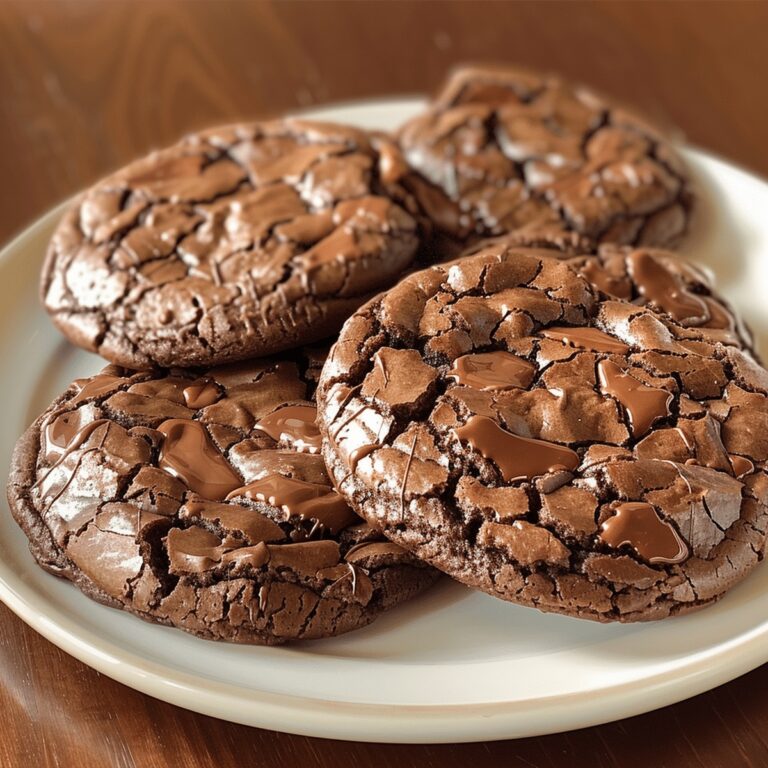 Irresistible Brownie Crinkle Cookies Recipe