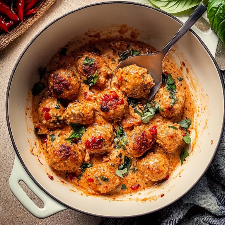 Marry Me Chicken Meatballs Recipe