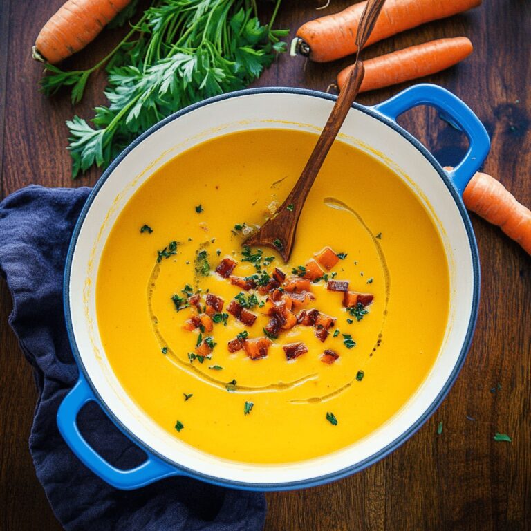 Silky Carrot Soup Recipe