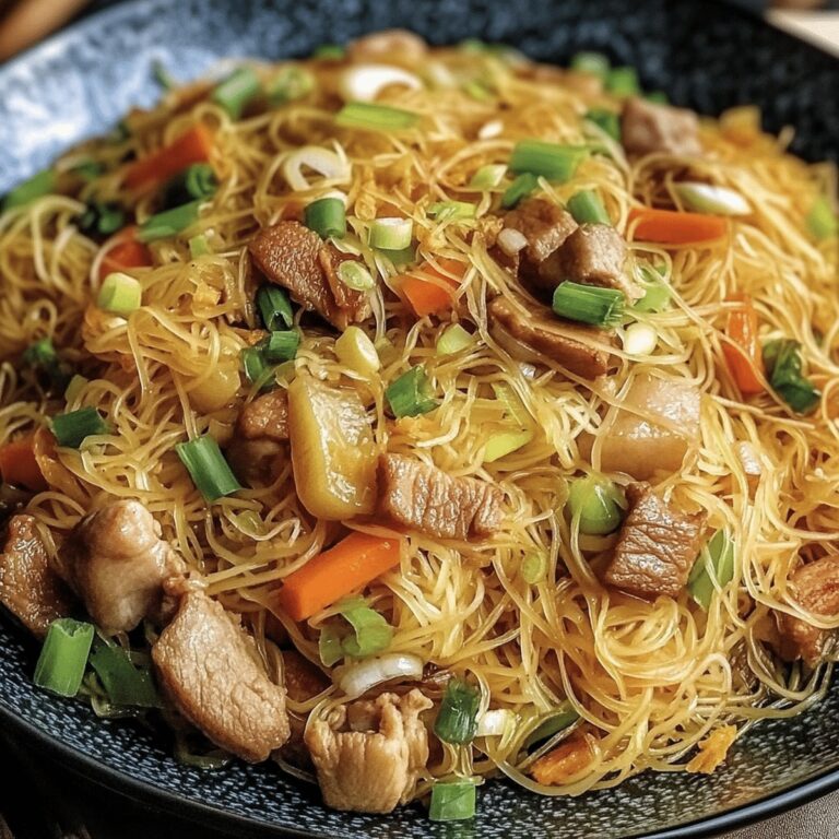 Authentic Filipino Pancit Recipe