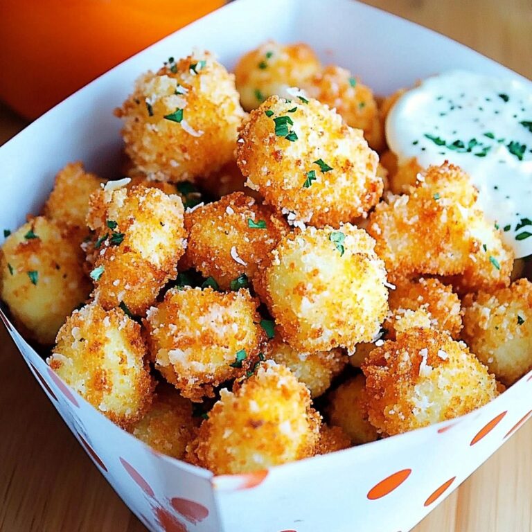 Crispy Parmesan Cauliflower Bites Recipe