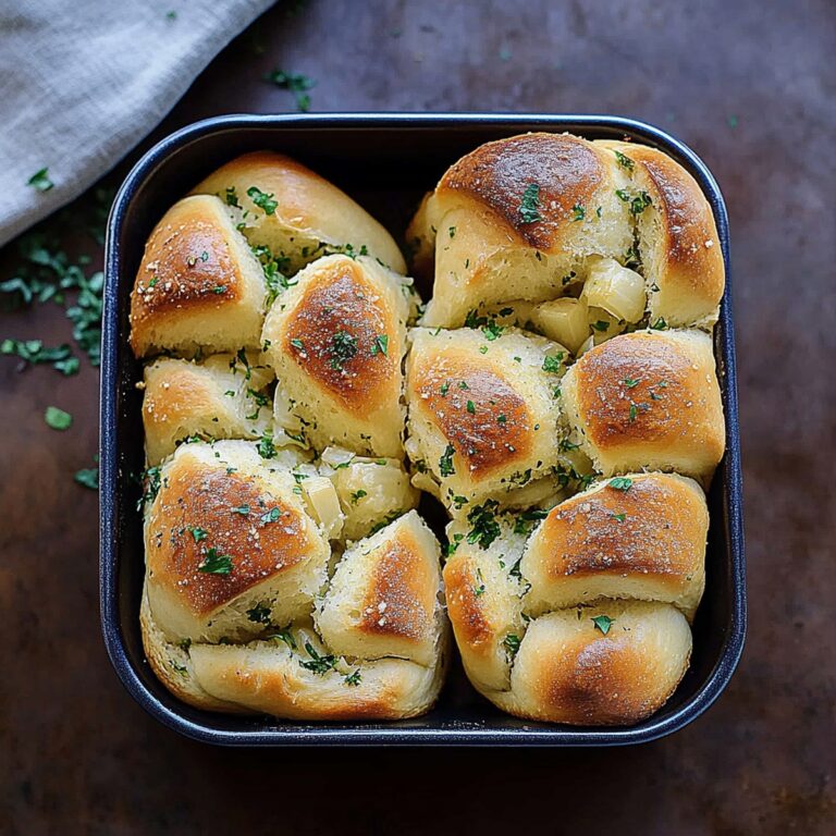 Pull Apart Garlic Bread Recipe