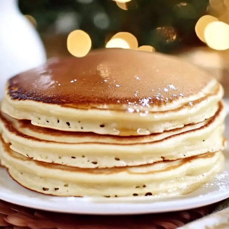 Eggnog Pancakes Recipe