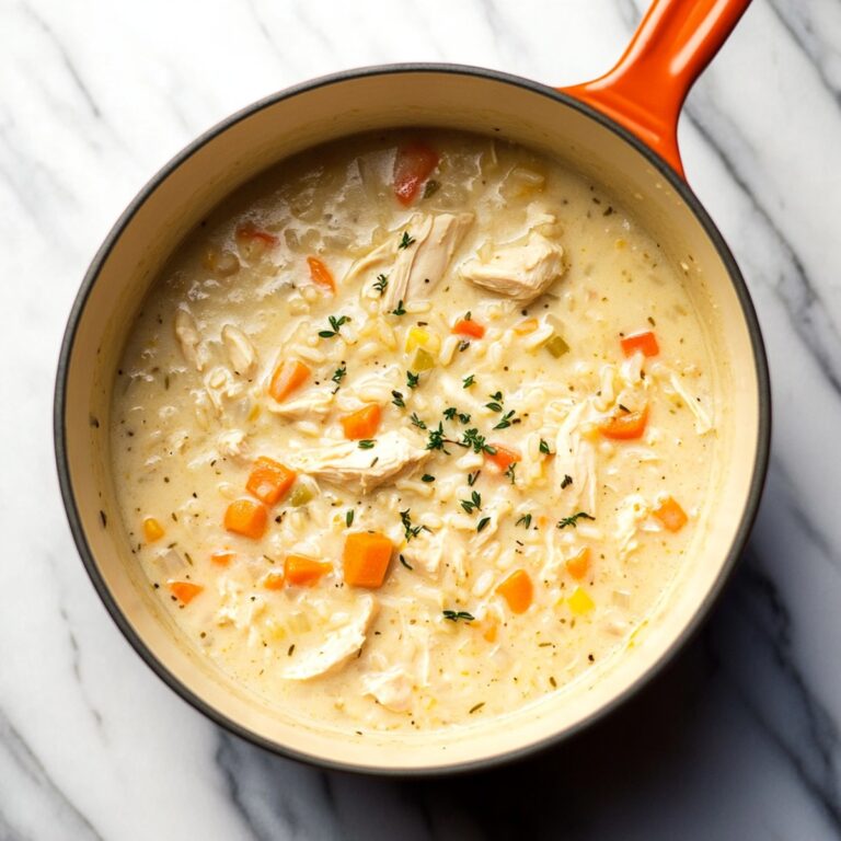 Creamy Chicken And Rice Soup Recipe