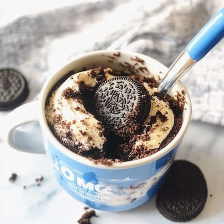 Oreo Mug Cake Recipe