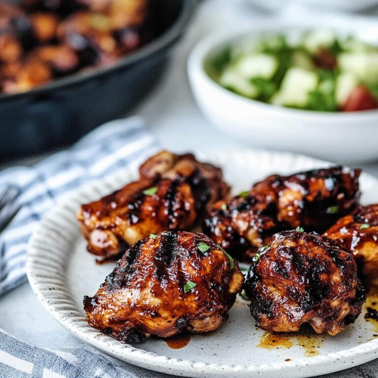 Juicy Bbq Boneless Chicken Thighs Recipe