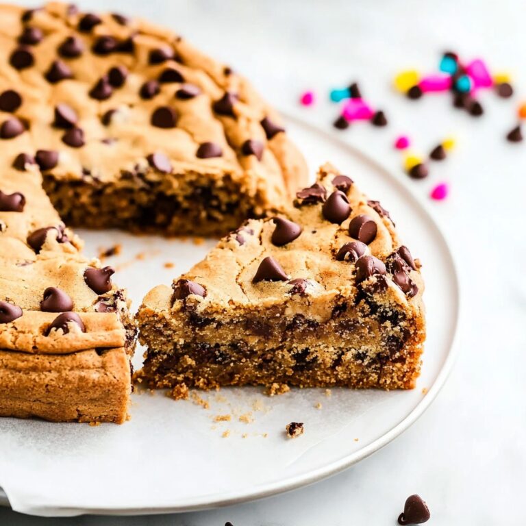 Chocolate Chip Cookie Cake Recipe