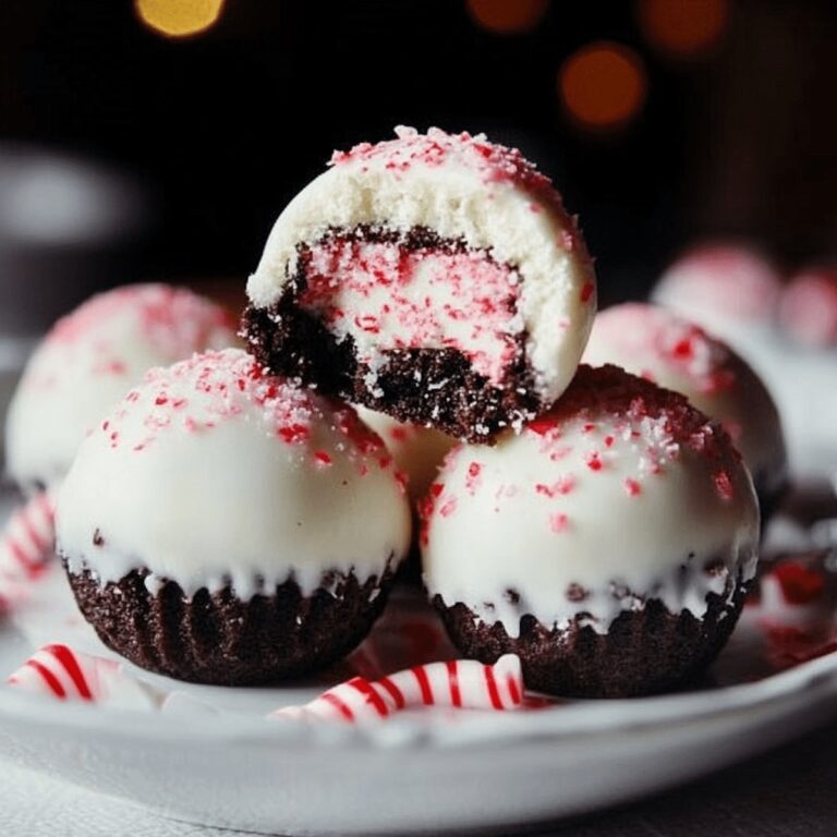 Magical Peppermint Bark Snowballs Recipe