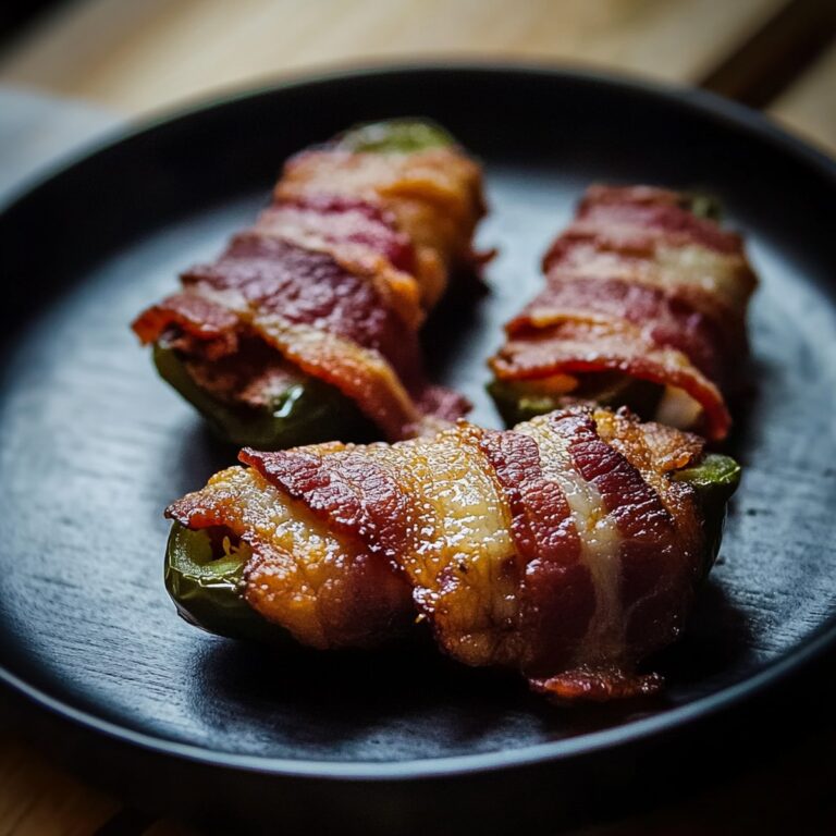 Smoked Beef Bacon Jalapeno Poppers Recipe