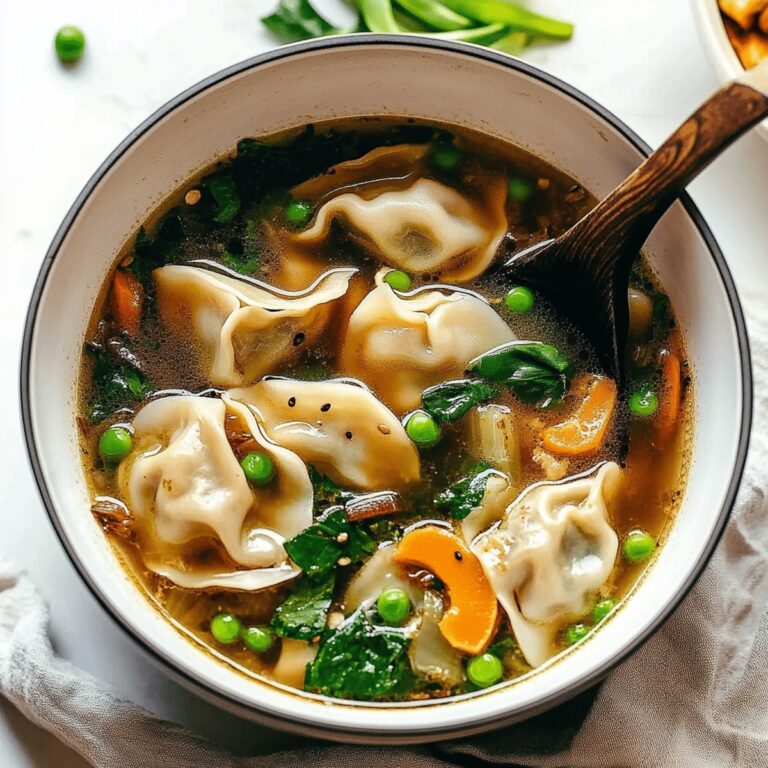 Cozy Potsticker Soup Recipe