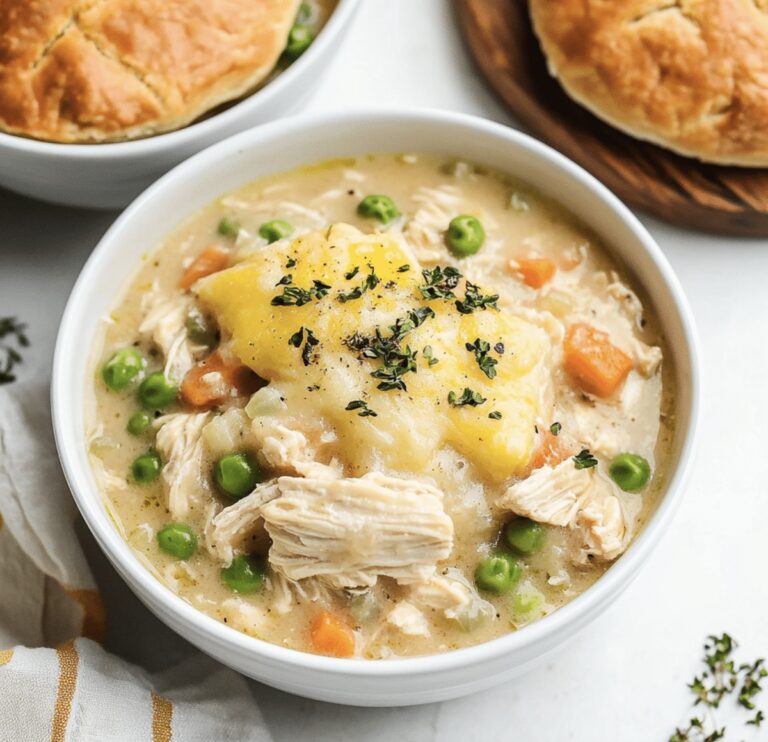 Easy Slow Cooker Chicken Pot Pie Recipe