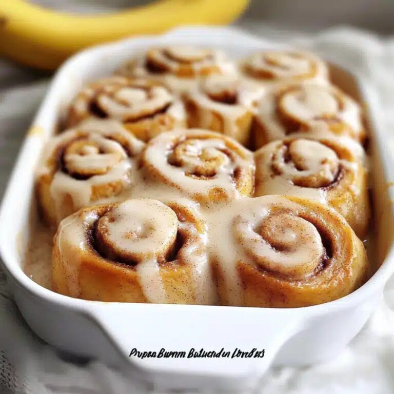 Swirled Banana Bread Cinnamon Rolls Recipe