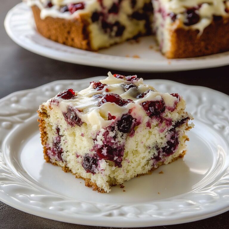Cranberry Bliss Coffee Cake Recipe