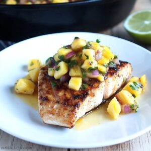 Pan-Seared Mahi-Mahi With Pineapple Salsa Recipe