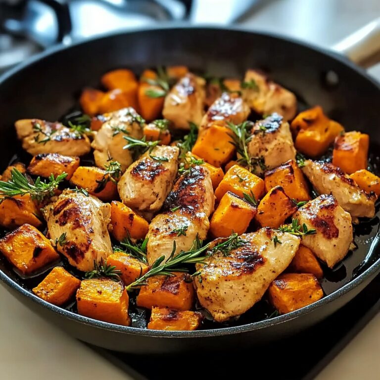 Chicken And Sweet Potato Skillet Recipe