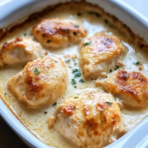 Creamy Swiss Chicken Bake Recipe