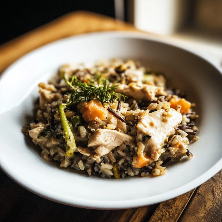 Chicken Wild Rice Casserole Recipe