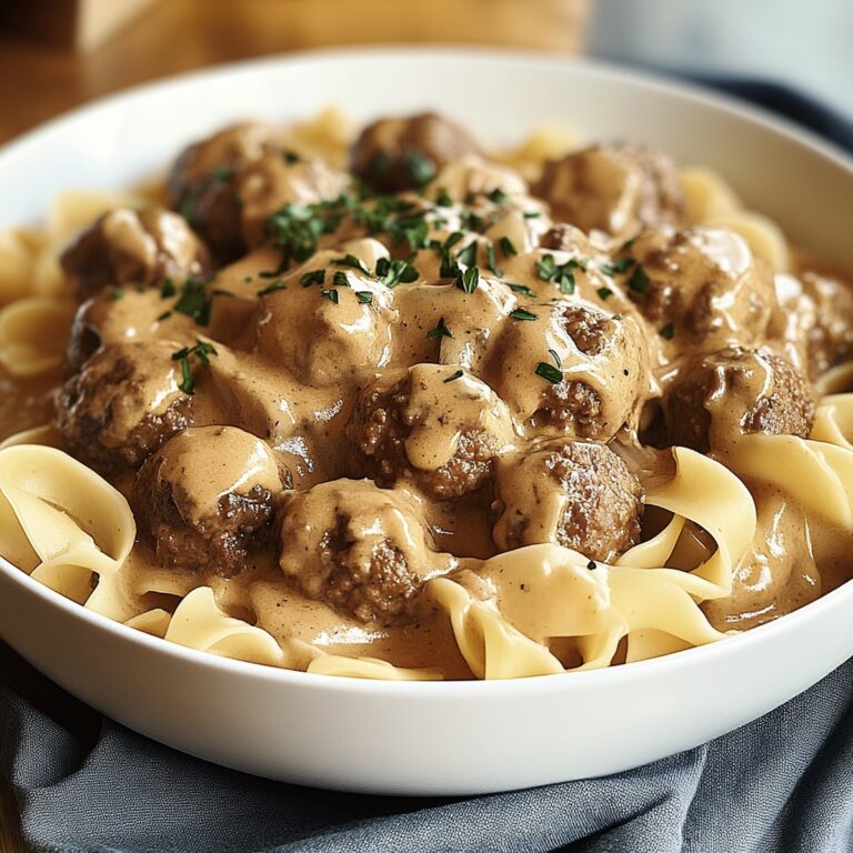 Meatball Stroganoff Recipe