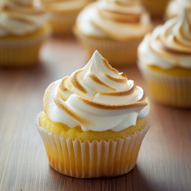 Lemon Meringue Cupcakes Recipe