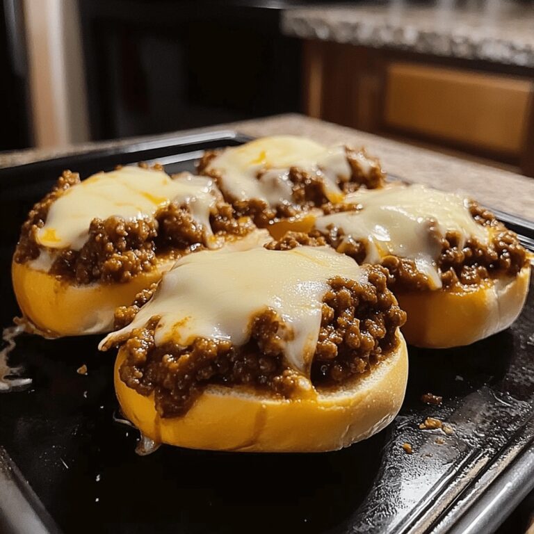 Tangy Smokey Sloppy Joe And Provolone Recipe