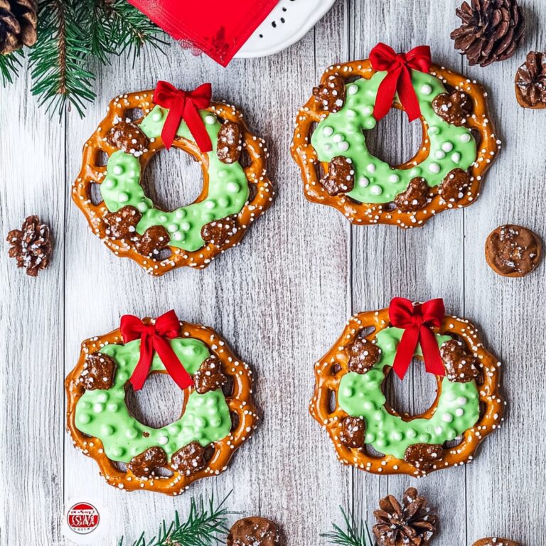 Pretzel Wreaths Recipe