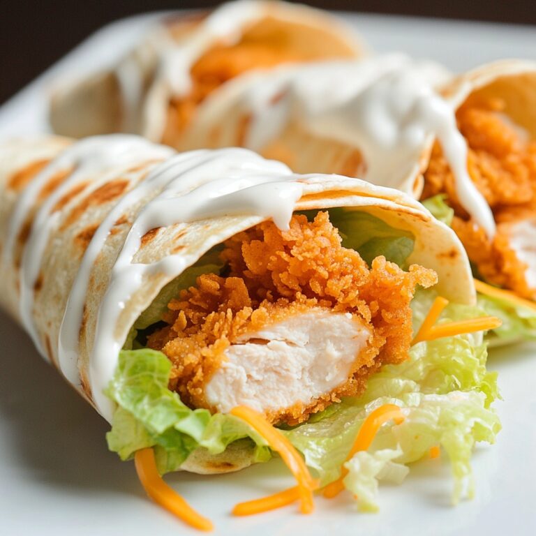 Mcdonalds Crispy Chicken Ranch Snack Wrap Recipe
