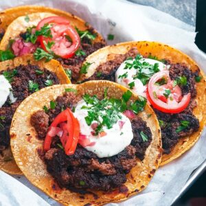 Smash Burger Tacos Recipe