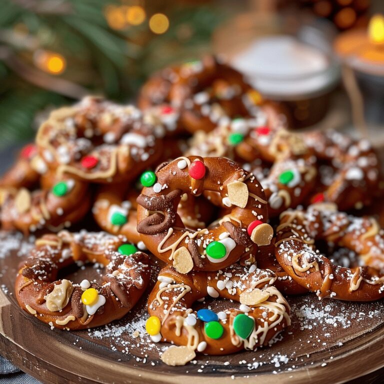 Festive Christmas Pretzel Hugs Recipe