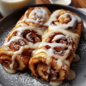 Gooey Cinnamon Roll French Toast Roll-Ups Recipe