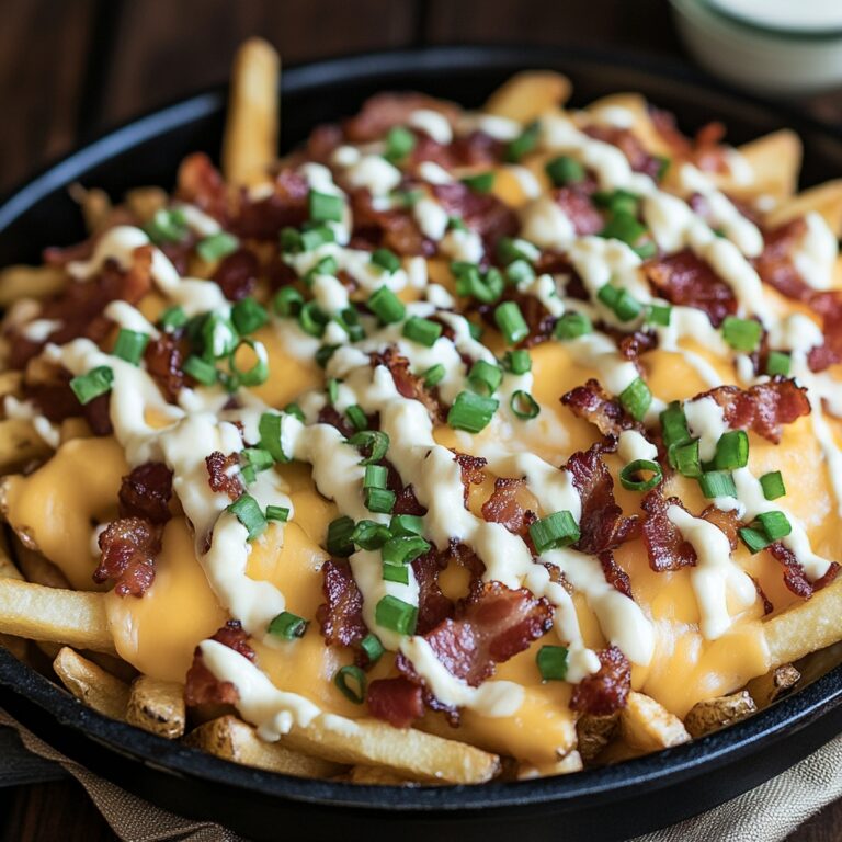 Loaded Bacon Cheese Fries Recipe