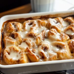 Apple Cinnamon Roll Bake Recipe