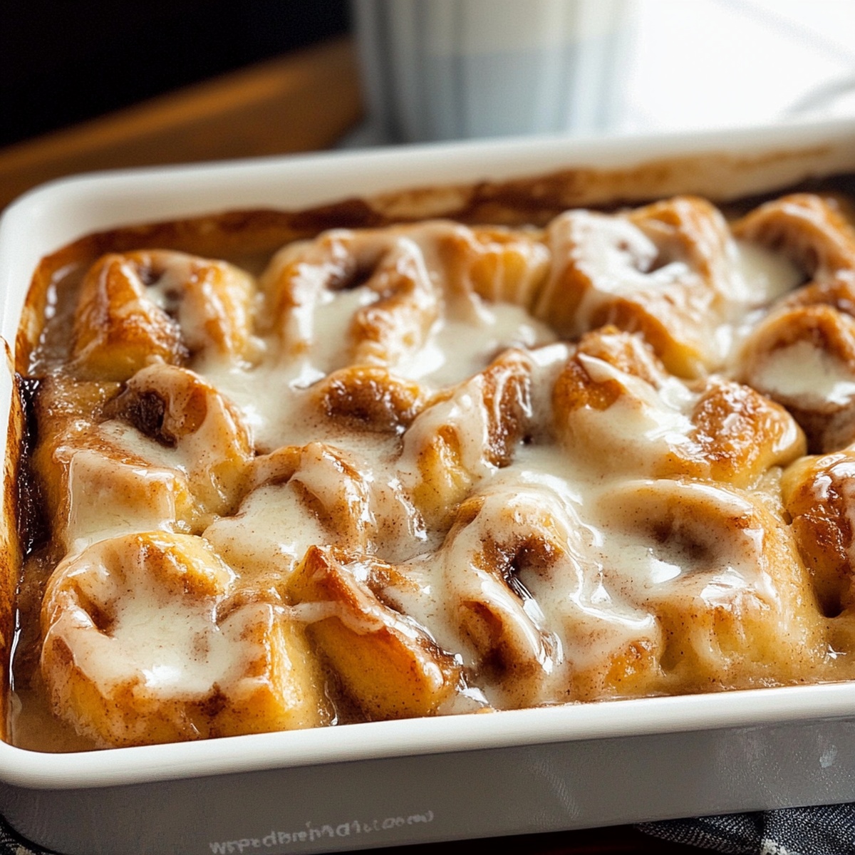 Apple Cinnamon Roll Bake Recipe
