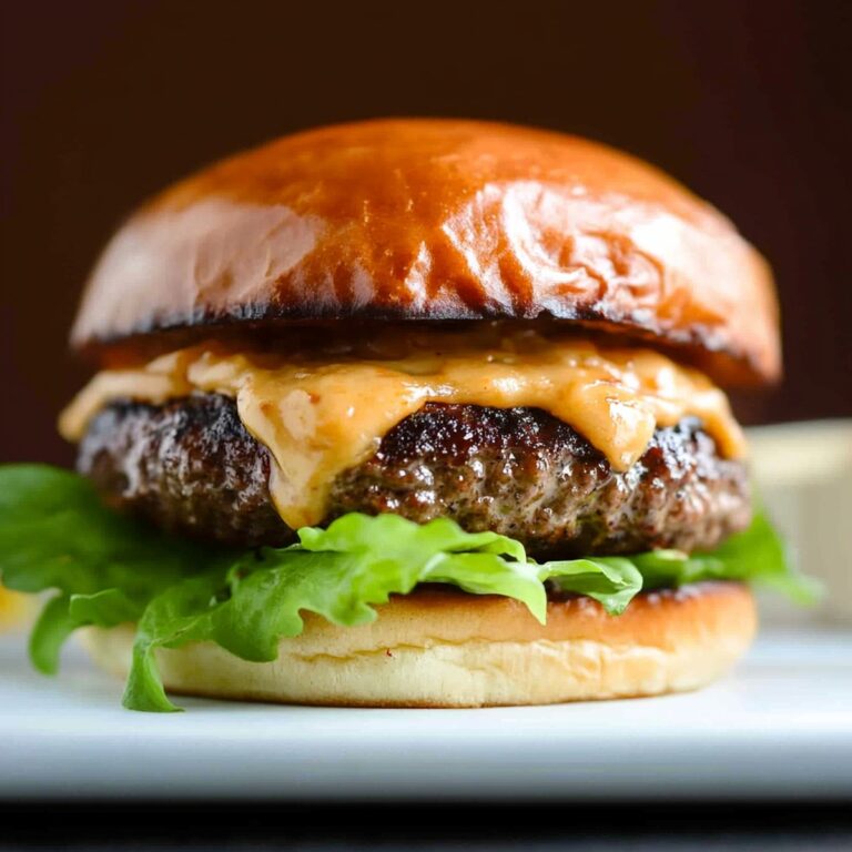 Spicy Asian BBQ Burger With Sriracha Mayo Recipe