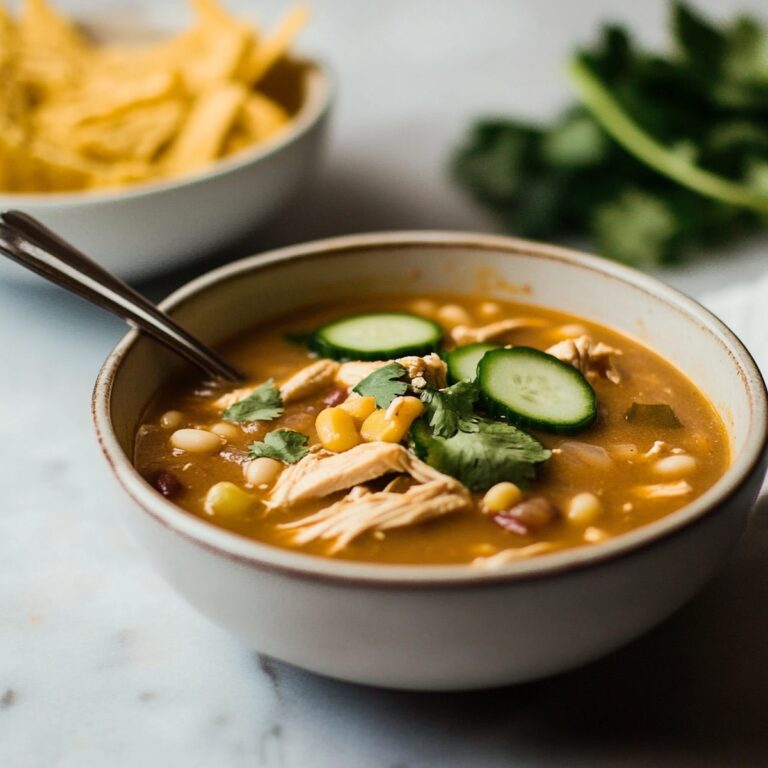 Healthy White Chicken Chili Recipe