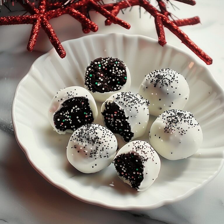 Festive Oreo Balls For Christmas Recipe