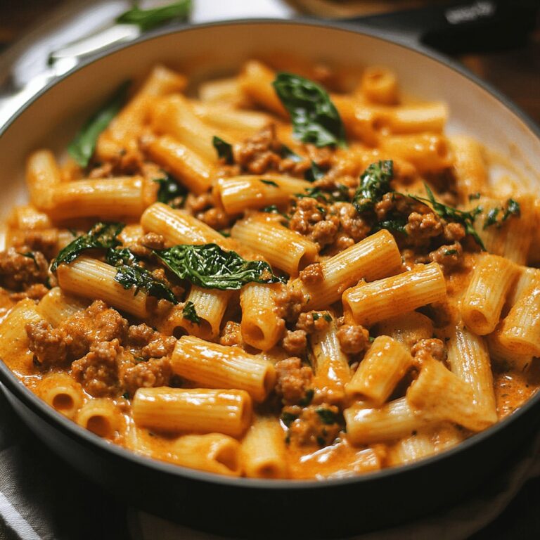 Hearty Sausage Rigatoni Recipe