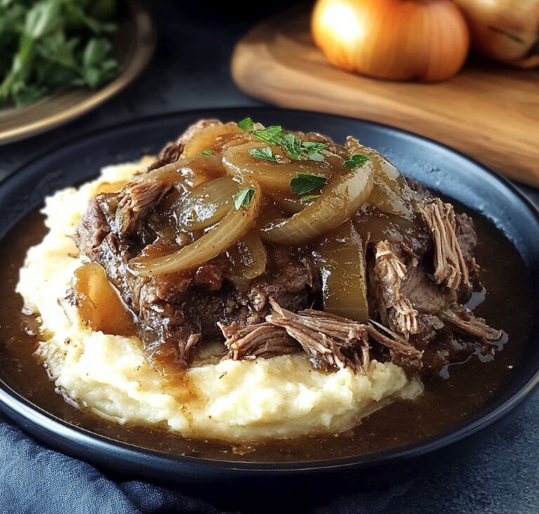French Onion Pot Roast Recipe