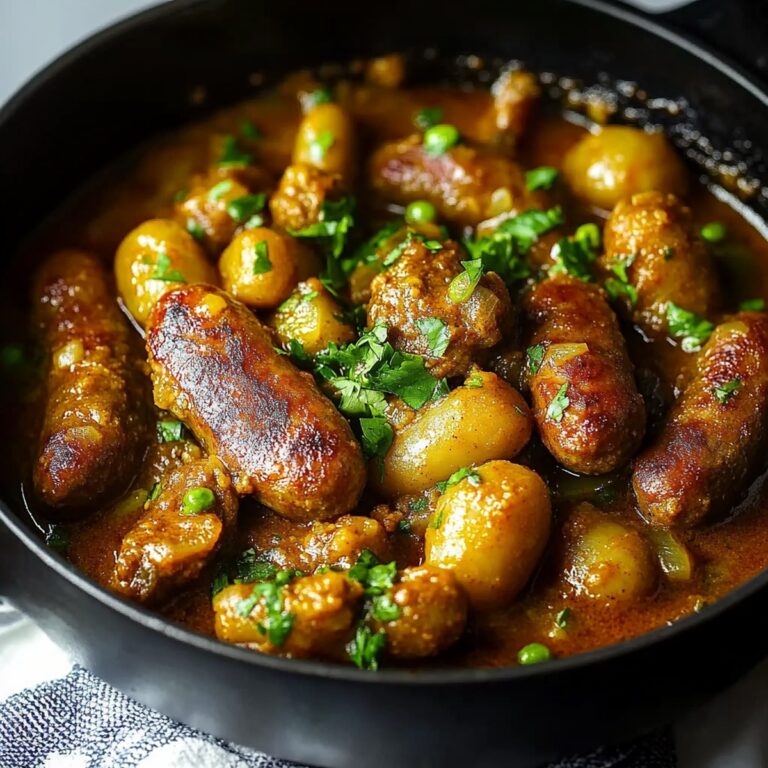 Wholesome Curried Sausages Recipe